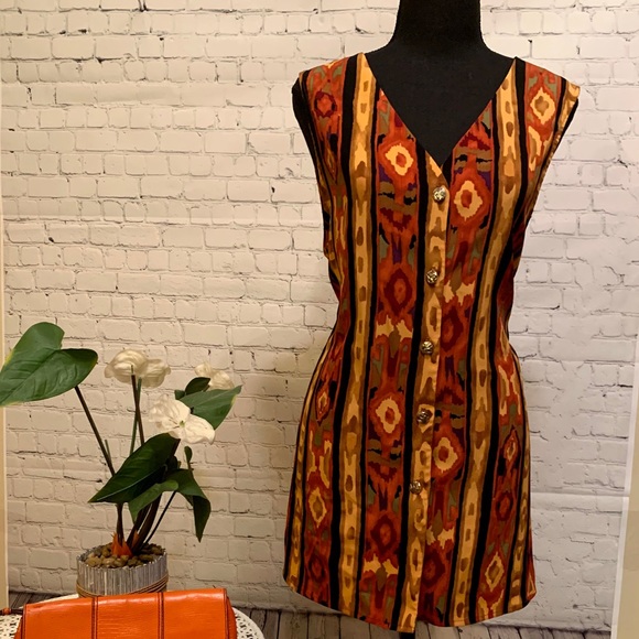 Vintage Maggie Sweet 90’s style Button vest - Picture 1 of 4